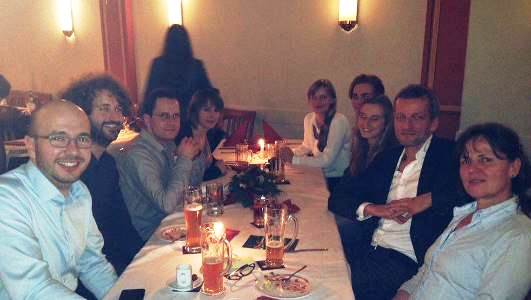 Team at Christmas 2015
